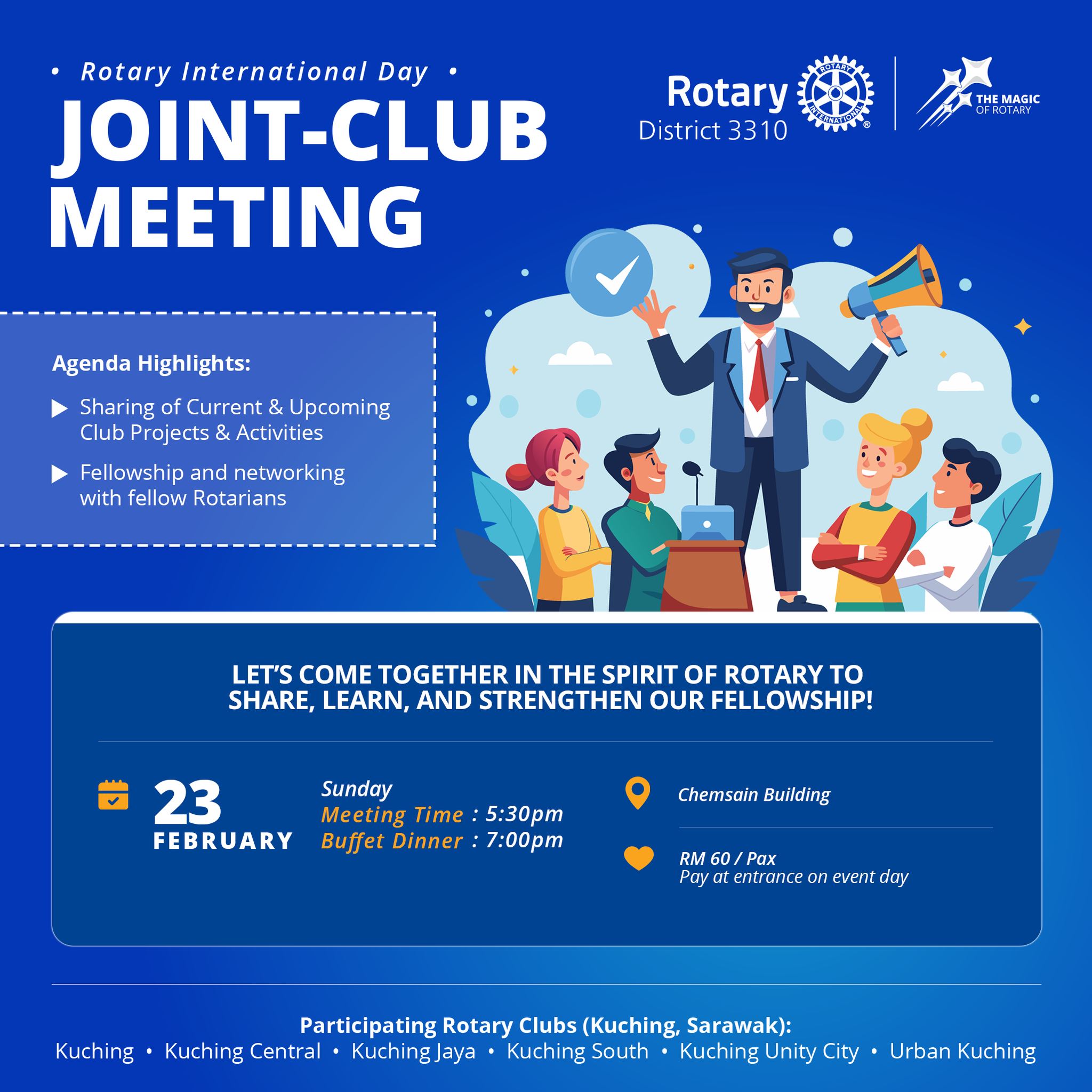 Rotary International Day Joint-Club Celebration | Rotary Club Of ...